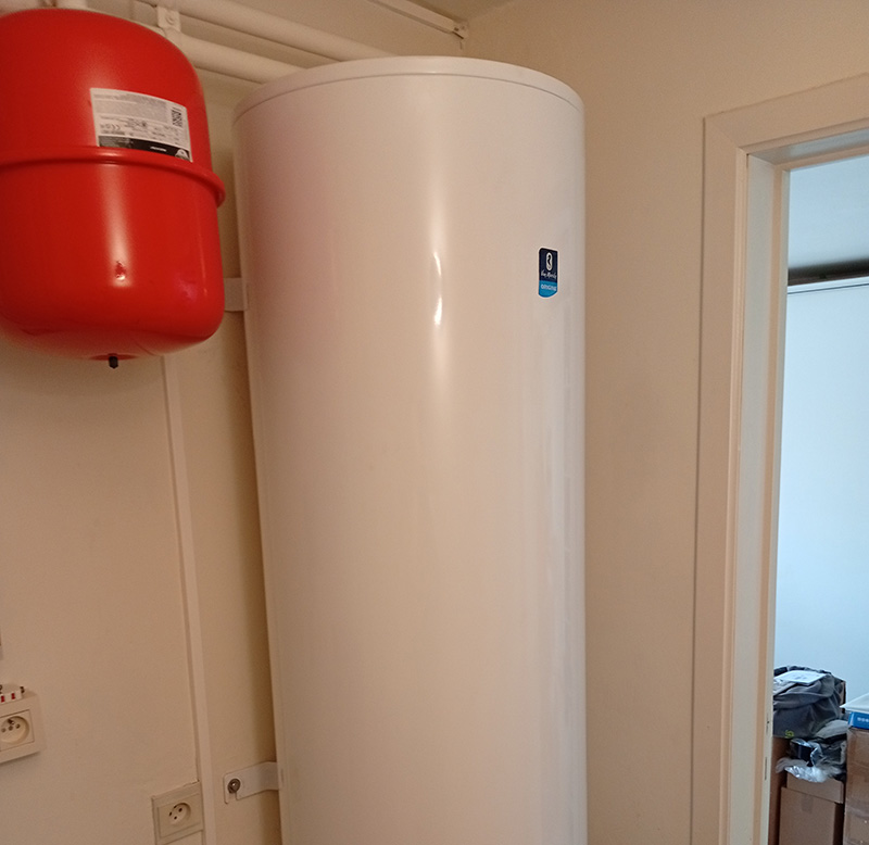 elektrische boiler kontich na de werken