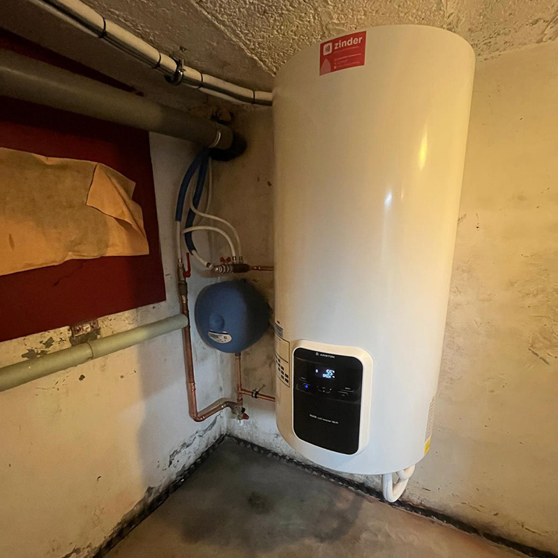Split warmtepompboiler in Mortsel als duurzame warmwateroplossing