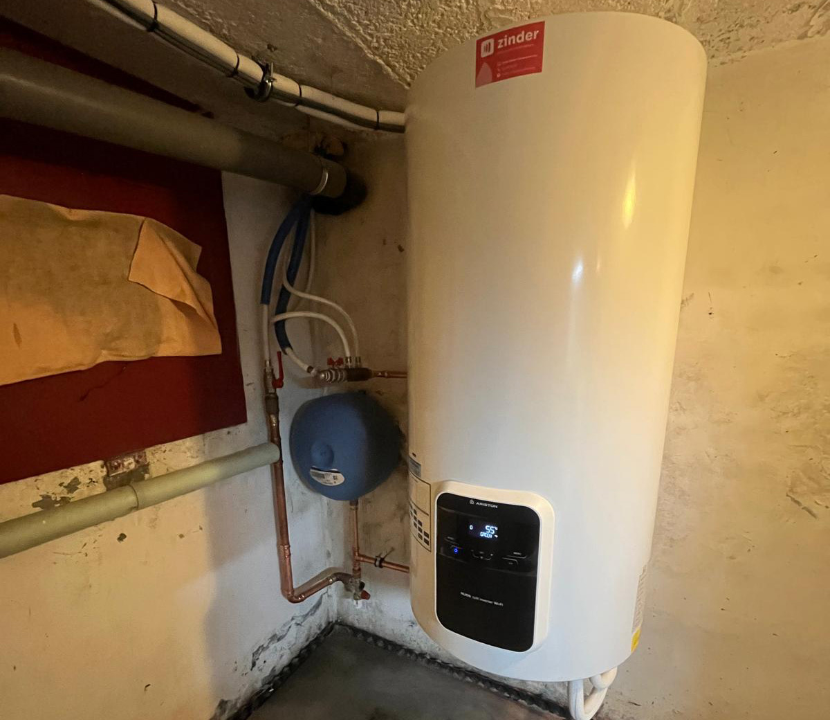 split warmtepompboiler mortsel na de werken